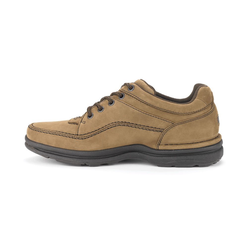 Rockport Joggesko Herre Khaki - World Tour Classic Shoe - GKHS10543